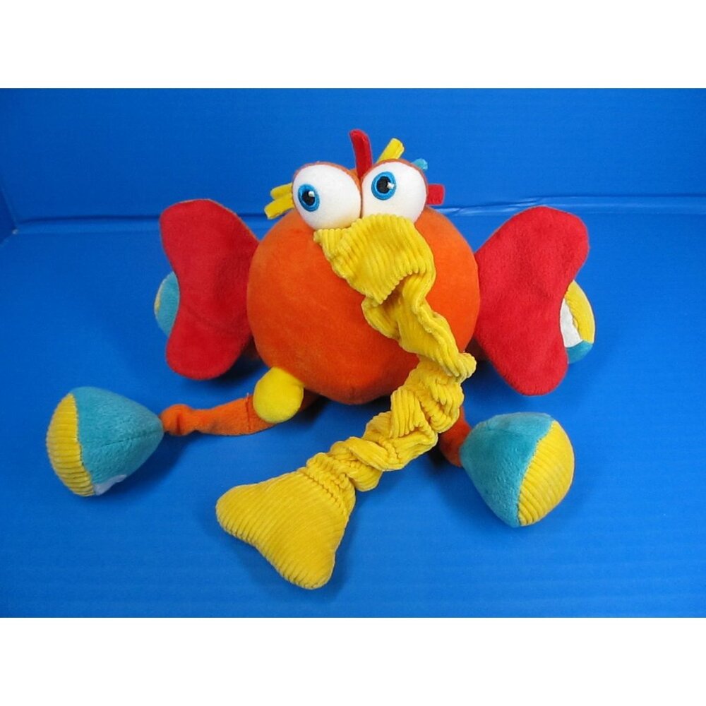 Jelly Kitten JellyCat Plush Elephant Crinkle Sound Baby Infant Toddler Sensory